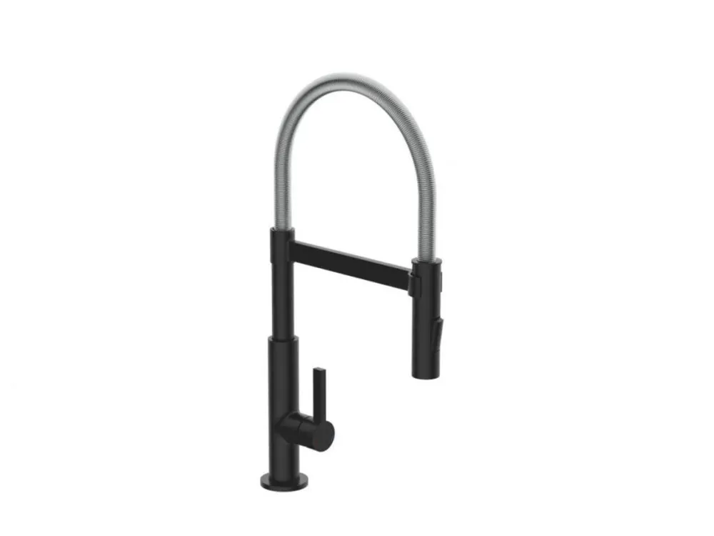 Výprodej Dřezová baterie Eisl Miami černá / lesklý chrom