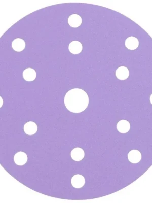 Akce WORCRAFT® Brusný disk 150 mm P400, suchý zip, 14 otvorů, 5 ks