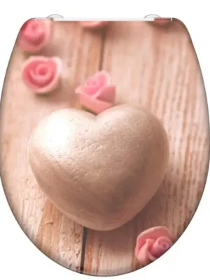 Pouze Dnes WC sedátko Schütte ROMANTIC | Duroplast, Soft Close