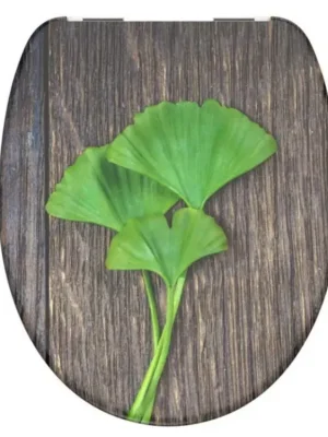 WC sedátko Schütte GINGKO und WOOD | Duroplast, Soft Close Aktuální