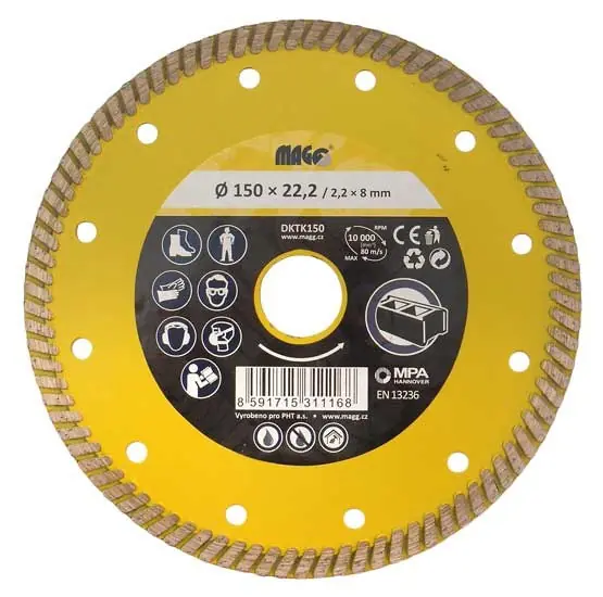 PHT kotouč diamantový TURBO SPEED 150x22,2mm Super Cena