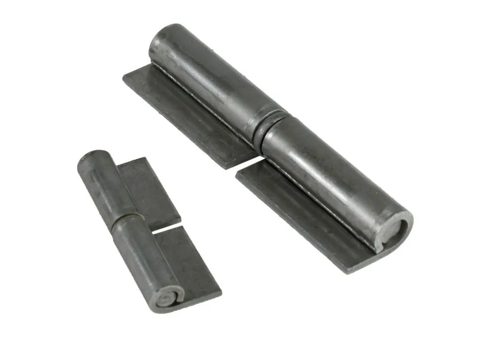 Značkový Závěs kloubový navařovací, s ploškou, 100mm, bal. 2ks | element-shop.cz