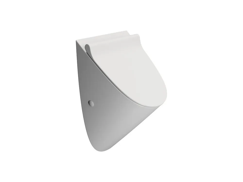 Cenově Výhodný COMMUNITY urinál se zakrytým přívodem vody s otvory pro víko 31x54,5cm, bílá mat