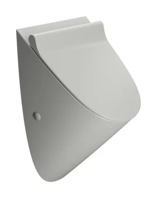 Akční Cena COMMUNITY urinál se zakrytým přívodem vody s otvory pro víko 31x54,5cm, cenere mat