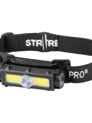 Značkový Čelovka 400lm, XPE+COB, 1200mAh, USB nabíjecí, IP44, STREND PRO H3173 | element-shop.cz