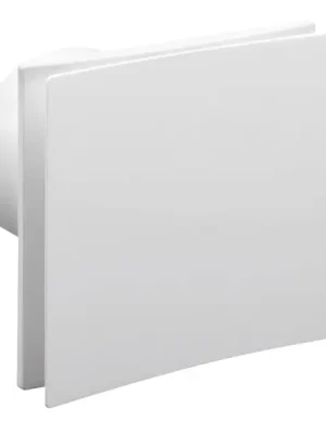 Originální Sapho EIRA koupelnový ventilátor 100 mm včetně zpětné klapky, bílá