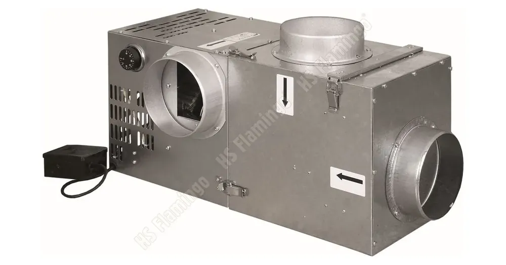 Jen Po Omezenou Doba HS Flamingo Krbový ventilátor 400 s bypasem a filtrem