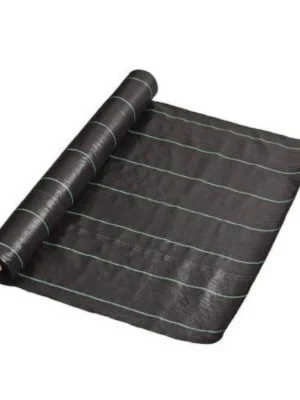 Značkový Mulčovací textilie tkaná 2,0×50 m, 90 g/m2, černá