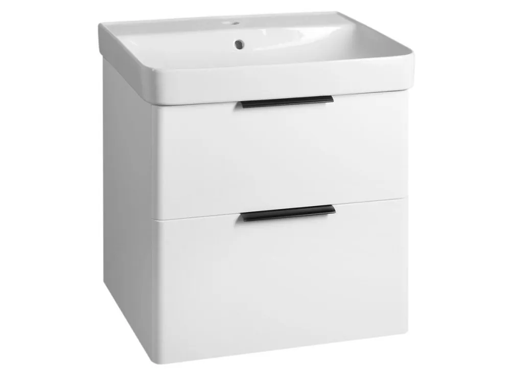 Bezpečná Platba DENEB umyvadlová skříňka 56,5x55x43,5cm, bílá mat