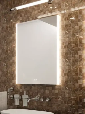 Expresní Doručení LED zrcadlo 500x700 se dvěma dotykovými senzory Nimco ZP 11001VX