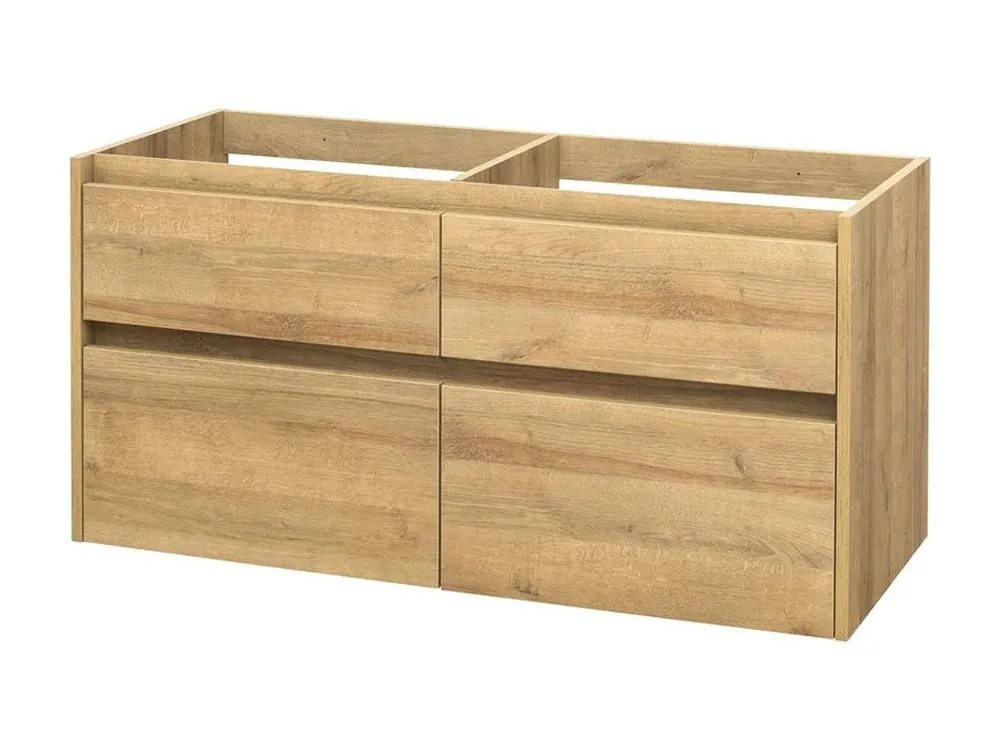 Značkový Mereo Opto, koupelnová skříňka 121 cm, dub Riviera CN923S