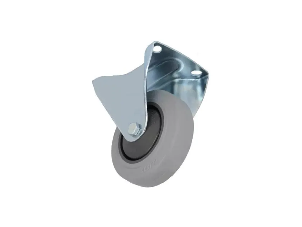 Akce COLSON® Kolečko pojezdové PR PERFORMA, pevné, šedá guma, pr. 100 mm, nosnost 150 kg | element-shop.cz