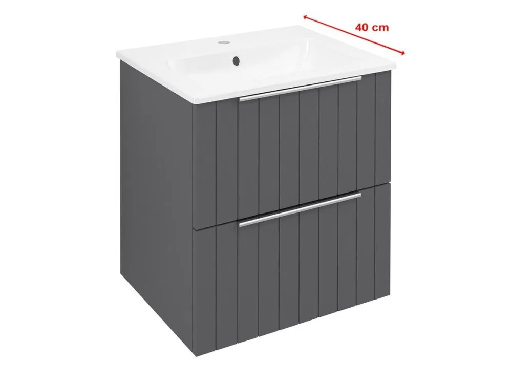 Akce CIRASA STRIP umyvadlová skříňka 48x54x39cm, carina