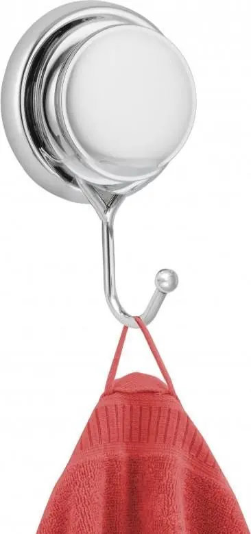 Akce Koupelnový věšák na ručníky GÁBINA s přísavkou - chromový