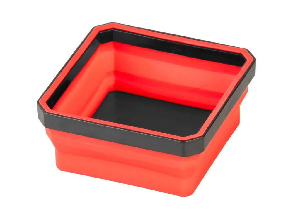 Značkový Magnetická miska na šroubky, skládací silikonová, 115x115mm, STREND PRO | element-shop.cz