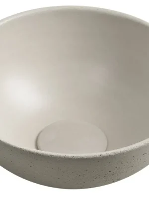 Levný Sapho Minor betonové umyvadlo na desku 26 cm cihlová | Koupelny-Sanita.cz