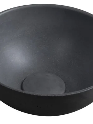 Sapho Minor betonové umyvadlo na desku 26 cm antracit mat | Koupelny-Sanita.cz Expresní Doručení