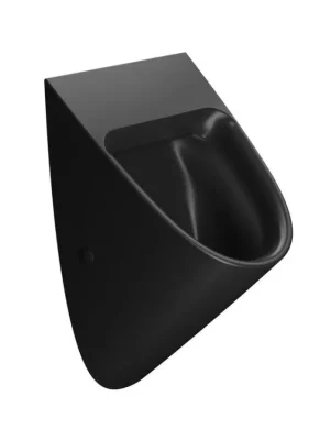 Přímo Od Výrobce COMMUNITY urinál se zakrytým přívodem vody, 31x54,5cm, černá mat