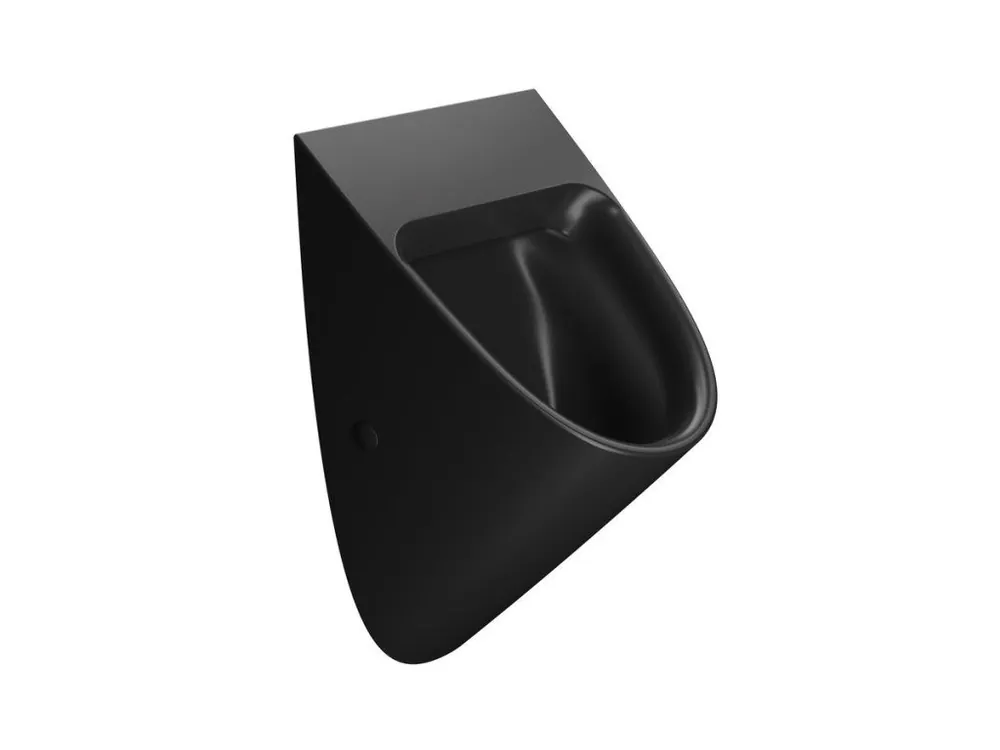 Přímo Od Výrobce COMMUNITY urinál se zakrytým přívodem vody, 31x54,5cm, černá mat