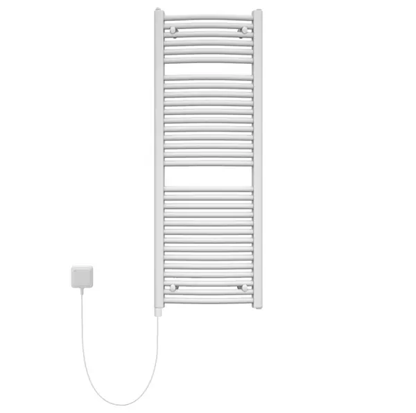 Akce Topný žebřík do koupelny elektrický Korado Koralux Rondo Max-E 1500x750mm 1000W bílá