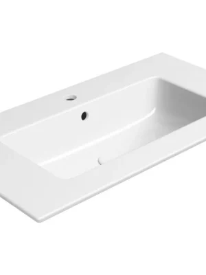 Akce PURA keramické umyvadlo Slim 82x46cm, bílá ExtraGlaze