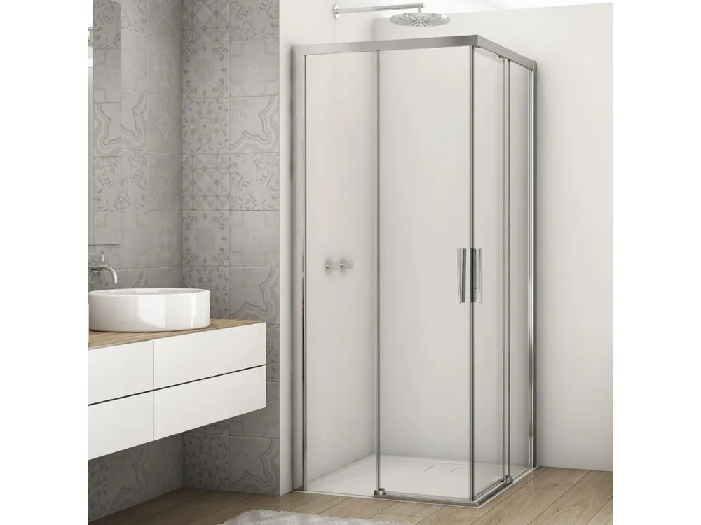 Značkový Ronal DIVERA D22SE2B sprchový kout čtvercový 90x90 cm