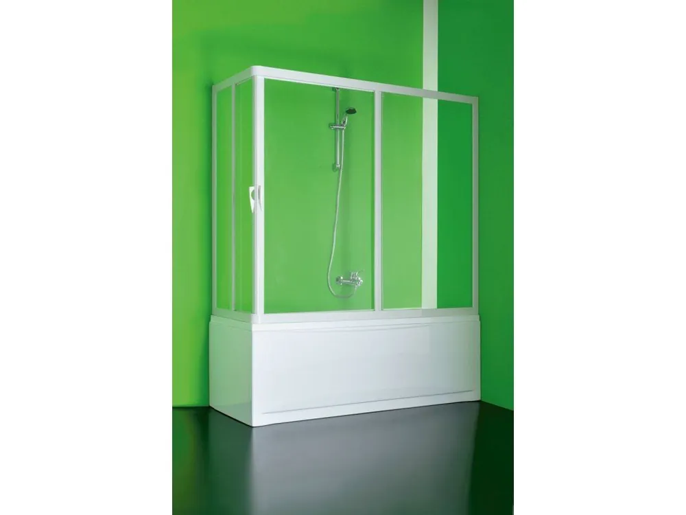 Tovární Cena Vanová zástěna VASCA VELA, 180, 80, Polystyrol 2,2 mm (acrilico)