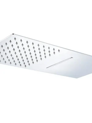 Ověřený Hlavová sprcha hranatá s vodopádem STROMBOLI SLIM PLUS