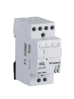 Vysoce Kvalitní Kanlux zvonkový transformátorna DIN lištu KTF-8-24 8/12/24V 1A /23260/