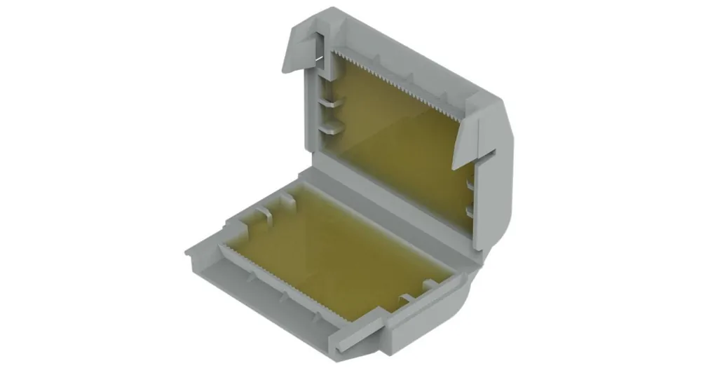 Novinka WAGO 207-1332 gelová krabička pro spojení vodičů v krytí IPX8, pro Wago svorky, 45,9x17,8x33,6mm