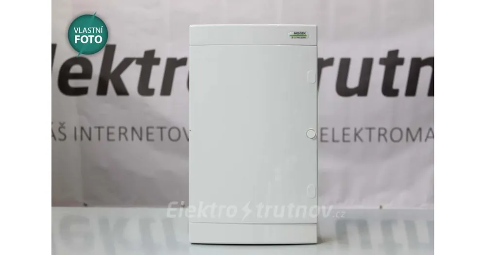 Objednat Nyní Noark PNF 48W /113774/ Plastová rozvodnice, bílé dveře, montáž pod omítku, IP40, 4 řady, 4x12 modulů