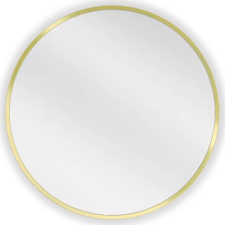 Akce Kulaté zrcadlo MEXEN LOFT 30 cm - zlatý rám, 9850-030-030-000-50