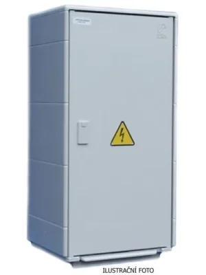 Poslední Šance DCK ER212/NVP7P 63A QM rozvaděč elektroměrový určený pro ČEZ s HDO do zdi