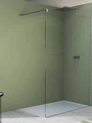 Značkový Ronal EASY STR4P Walk-In Pevná stěna samostatná 120 cm