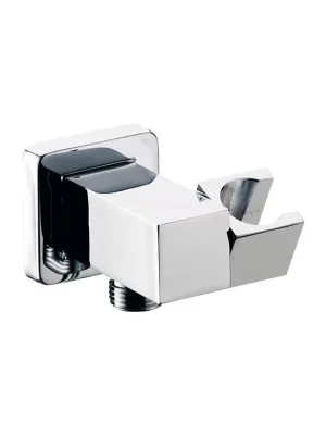 Vývod ze stěny s držákem sprchy, hranatý RE337S Kup Teď