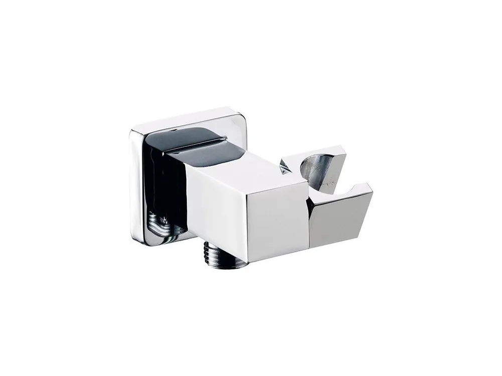 Vývod ze stěny s držákem sprchy, hranatý RE337S Kup Teď