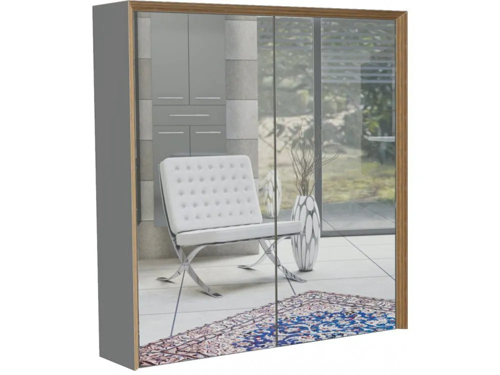 Akce Intedoor OMP ZS, zrcadlová skřínka, 70x72 cm - OMP ZS 70