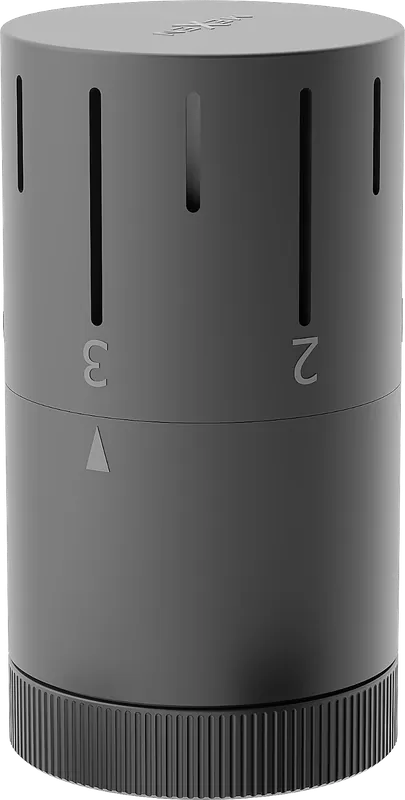 Zlevněný Termostatická hlavice pro radiátor MEXEN Space - šedá - M30x1,5, W908-005-66