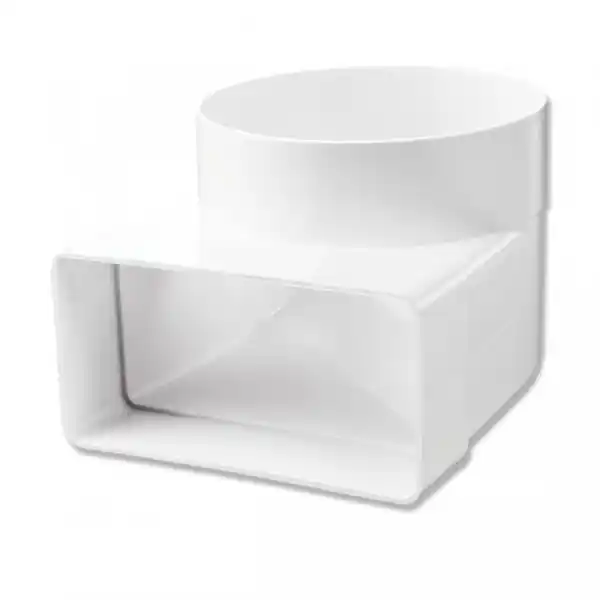 Rychlé Dodání Faber Přechodové koleno 90st. 100/120x60+spoj - 87.431