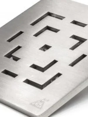 Expresní Doručení Chuděj ND-Mřížka nerez pro nástavec 100 × 100 mm Labyrinth