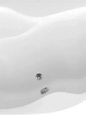 Značkový Aqualine CIDLINA 160 vana 160x105x45cm bez nožiček, levá, bílá G3615