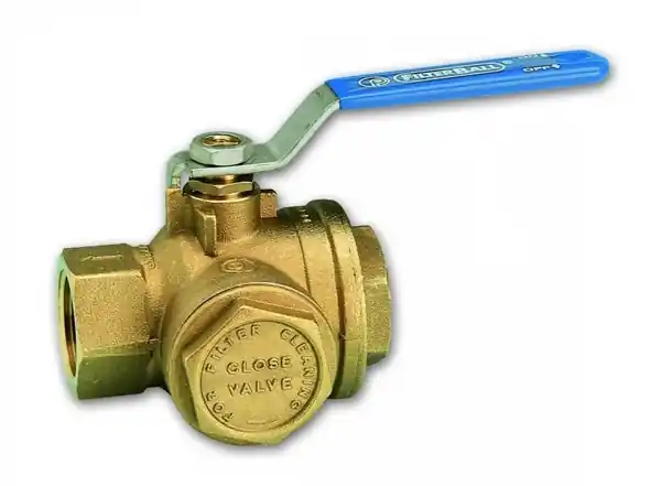 Akce Ivar CS Kulový kohout na vodu s filtrem, 2x vnitřní závit