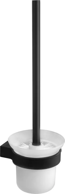 Zlevněný Závěsná WC štětka MEXEN ADOX - kov/sklo - černá, 7018250-70