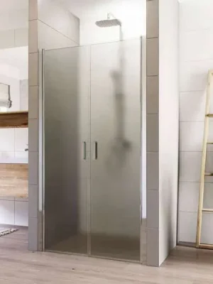 Akce Mereo Lima Sprchové dveře 100cm dvoukřídlé chrom alu sklo Point