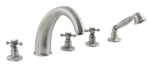 Akce Sapho Antea Pětiprvková baterie na okraj vany nikl