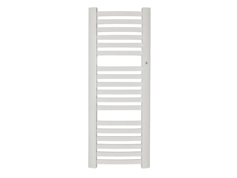 Akce Koupelnový radiátor RETTO, Bílá, 55 cm, 110 cm, Středové 50 mm