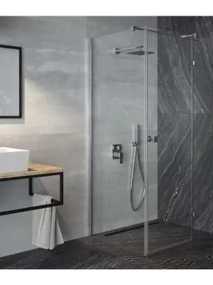 Značkový Čtvercový sprchový kout PIXA, Pravé (DX)