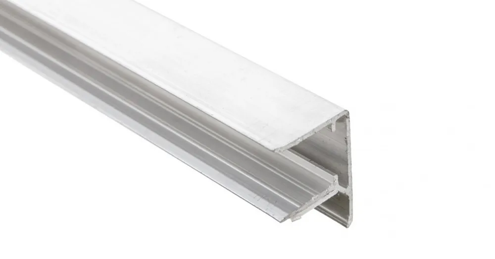 Akce Gutta Guttaprofil ALU-U elox s okapničkou 6 mm 6400 mm přírodní hliník