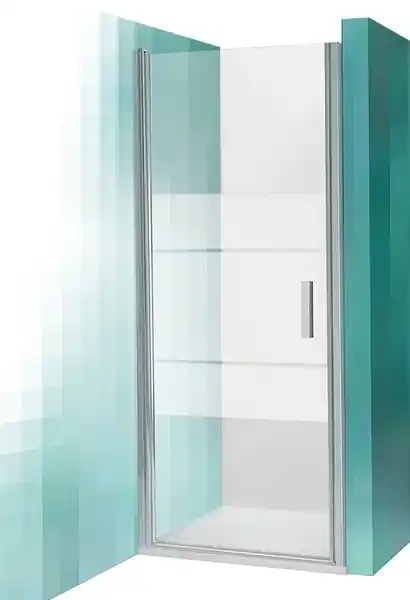 Akce Roltechnik - Roth Sprchové dveře jednokřídlé 100cm TCN1/1000 Tower Line Stříbro sklo Intimglass