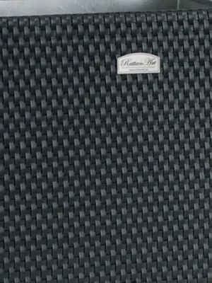 Značkový Polyratanový květináč Scobax světle hnědá 46 x 46 x 46 cm